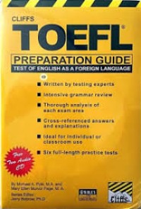 TOEFL (Test Of English as a Foreign Language)