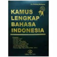 Image of Kamus Lengkap Bahasa Indonesia Kalep Index