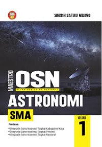 Image of Mestro OSN Astronomi SMA Volume I